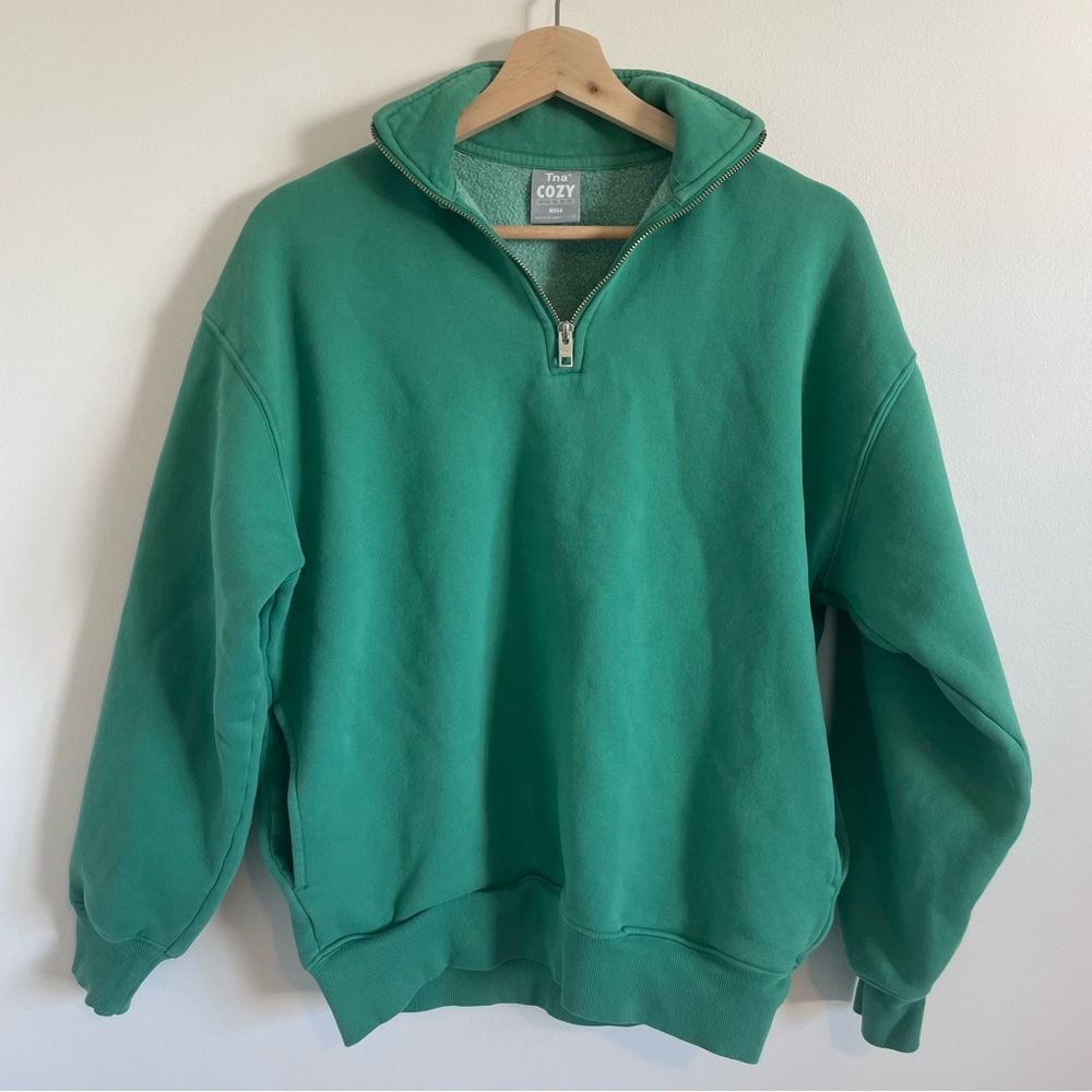 Tna Mega Quarter Zip Sweatshirt